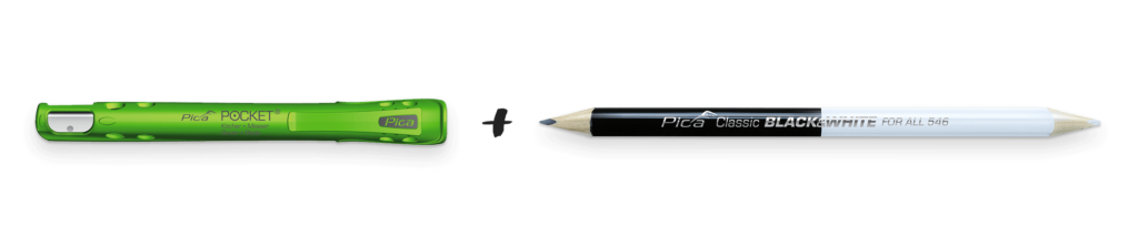 TESTPhT - Pica For All Black & White Universalstift