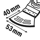 BIM Tauchsägeblatt Dual-Tec AYZ 53 BPB Multimaterial