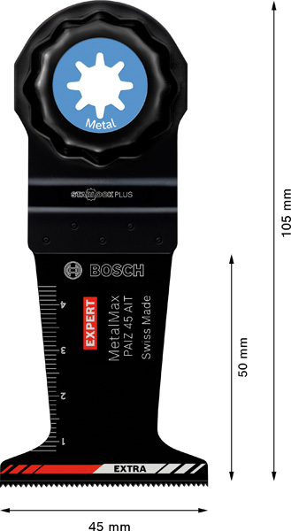 EXPERT MetalMax PAIZ 45 AIT Blatt für Multifunktionswerkzeuge