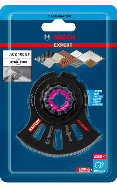 Bosch EXPERT MultiMaterial Segmentsägeblatt ACZ 105 ET