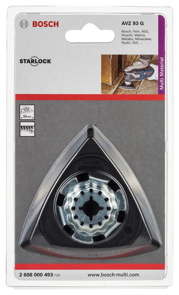 Bosch Starlock Schleifplatte AVZ 93 G