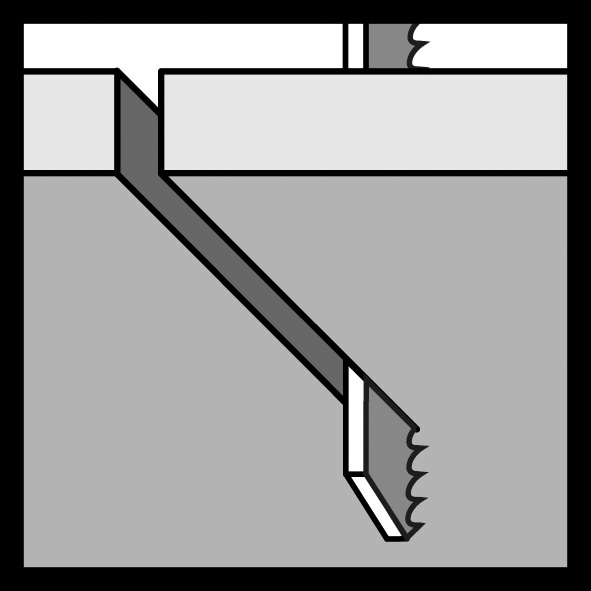 Bosch Stichsägeblatt T 118 A Basic for Metal