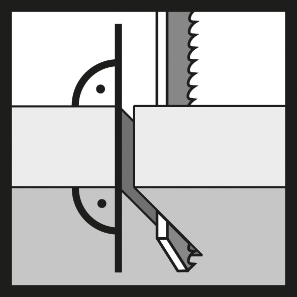 Bosch Stichsägeblatt T 144 DP Precision for Wood