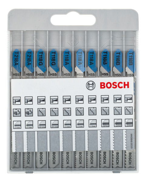 TESTKaM - Bosch 10-tlg. Stichsägeblatt-Set Basic for Metal