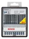 Bosch 10-tlg. Stichsägeblatt-Set Metal Robust Line T-Schaft