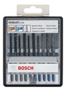 Bosch 10-tlg. Stichsägeblatt-Set Wood and Metal Robust Line T-Schaft