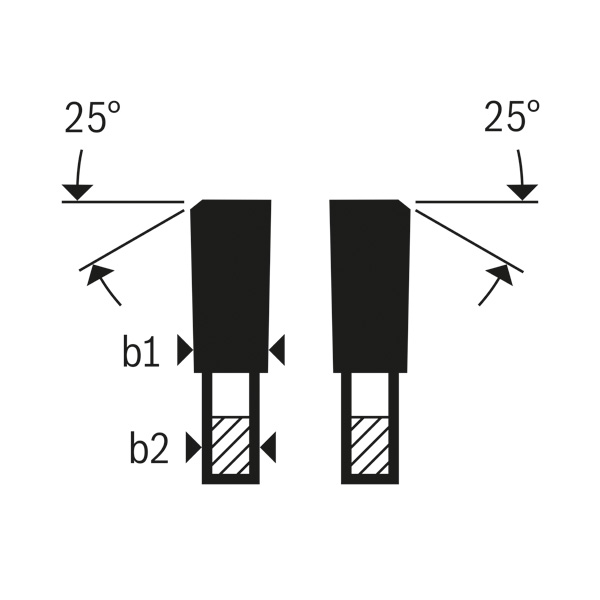 Bosch Akku-Kreissägeblatt Standard for Steel für Handtrockensägen