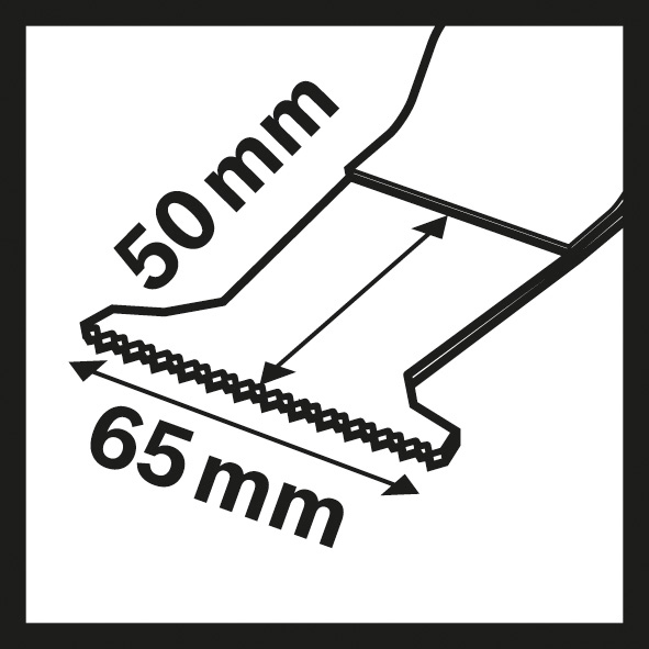 Bosch BIM Tauchsägeblatt PAII 65 APB, Wood and Metal