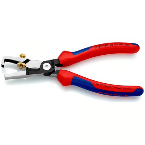 KNIPEX StriX® Abisolierzangen mit Kabelschere 180 x 51 x 20 mm