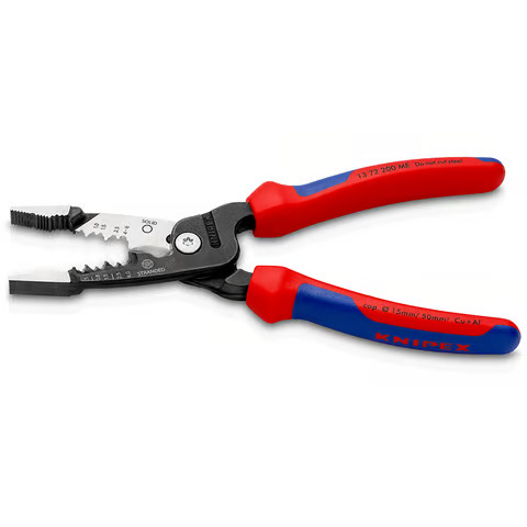 KNIPEX Multifunktions-Elektrikerzange Metrisches Modell 200 x 52 x 21 mm