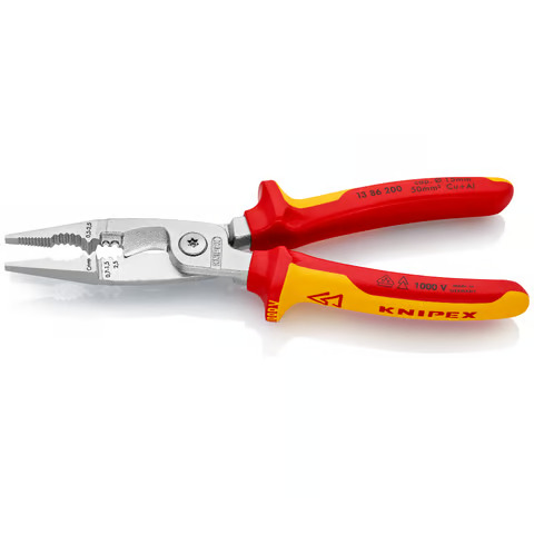 KNIPEX-VDE-Elektro-Installationszange isoliert 200mm