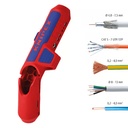 KNIPEX ErgoStrip® Universal-Abmantelungswerkzeug 135mm für Linkshänder