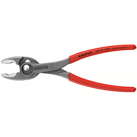 KNIPEX TwinGrip Frontgreifzange; Typ 8201; schwarz atramentiert 200mm Lang