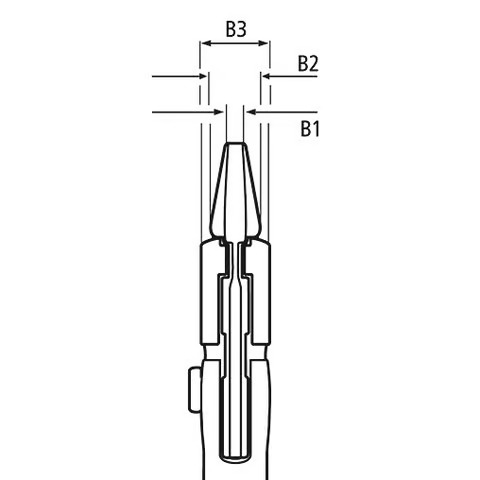 KNIPEX-Zangenschlüssel XL Kunststoff überzogen 400 mm