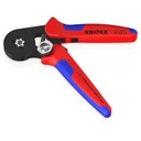 KNIPEX Selbsteinstellende Crimpzange für Aderendhülsen mit Seiteneinführung | brüniert | 180mm | 0,08- 16 qmm | 6kt-Pressung