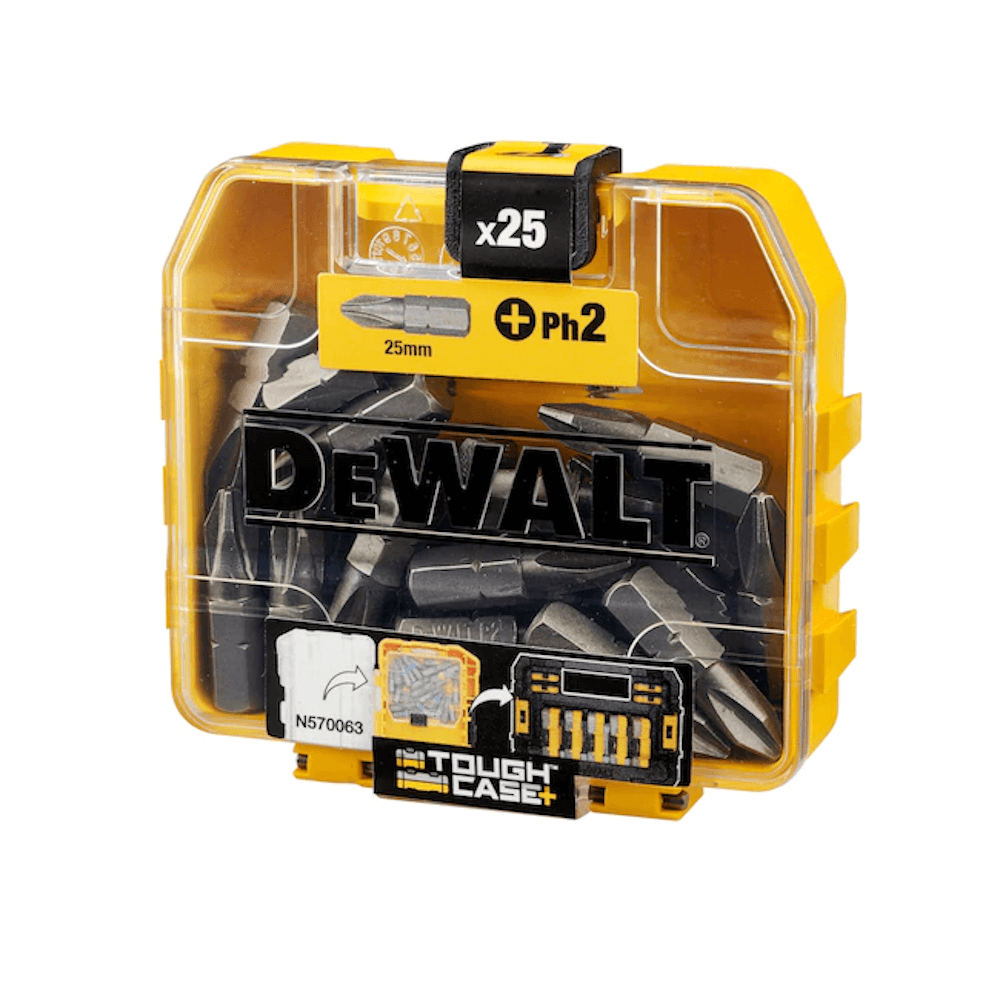 DeWalt Bitbox mit 25 x PH2 Bit | Länge 25 mm