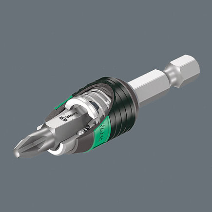 WERA Bithalter Universalhalter, 889/4/1 K Rapidaptor 1/4" x 50 mm