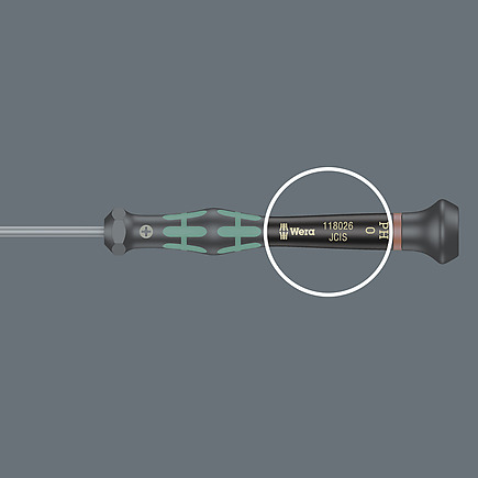 TestKam - Elektronik Schlitzschraubendreher Serie 2035