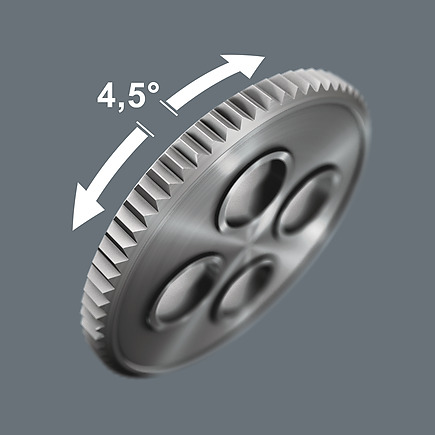 WERA Quergriff-Schraubendreher mit Ratschenfunktion 411 A RA 1/4" 