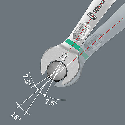 TestKam - Wera Joker 4 Set 1 Ringmaulschlüssel-Satz | 4-teilig | Serie 6003