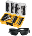 DeWalt High Performance Schrauberbit-Set inkl. Sicherheitsbrille | DT70704 | 47 teilig