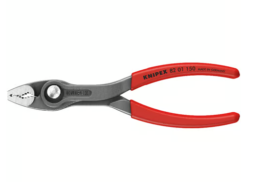 KNIPEX TwinGrip Frontgreifzange; Typ 8201; schwarz atramentiert 150mm Lang