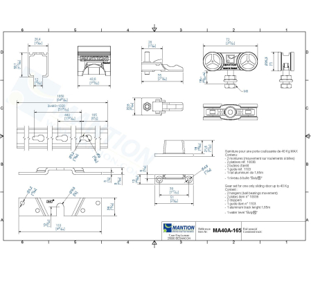 TESTPhT - Mantion Schiebetürsystem | Serie MA40