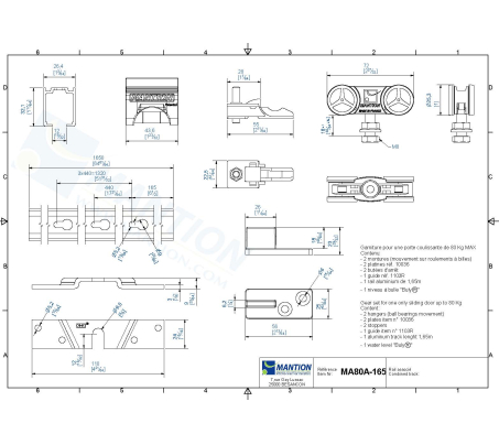 TESTPhT - Mantion Schiebetürsystem | Serie MA80
