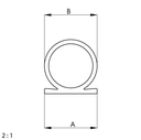 TESTPhT - Elton Dichtung | Omega Profil 137 (selbstklebend)