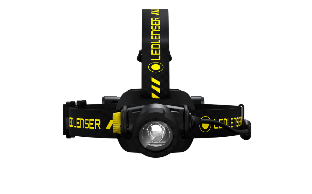 LEDLENSER  Kopflampe H7R Work 15/200/600/1000Lumen mit Akku und Ladekabel 