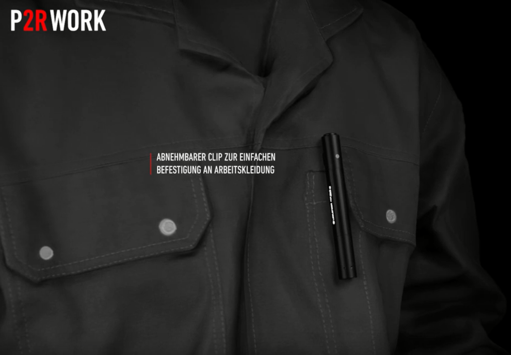 LEDLENSER Taschenlampe P2R Work | wiederaufladbar