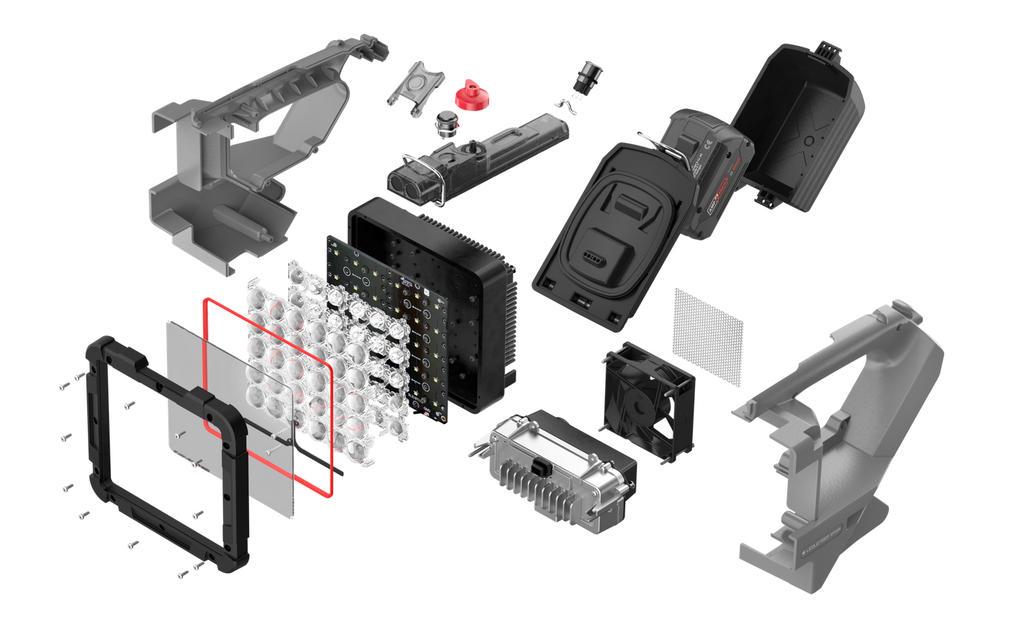 LEDLENSER LED Suchscheinwerfer XP30R max. 32000 Lumen