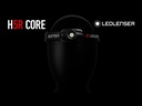 LEDLENSER  Kopflampe H5R Core 15-200/350Lumen wiederaufladbar mit Akku und Ladekabel