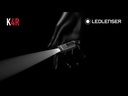 LEDLENSER Mini-Taschenlampe K4R Grau | wiederaufladbare