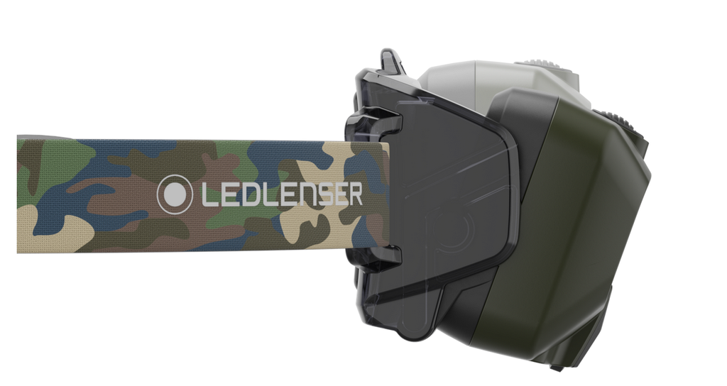 LEDLENSER  Kopflampe HF8R Core RGB Camouflage | wiederaufladbar