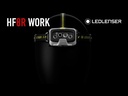 LEDLENSER  Kopflampe HF8R WORK Gelb max. 1600 Lumen wiederaufladbar mit Akku und Ladekabel und Zubehör