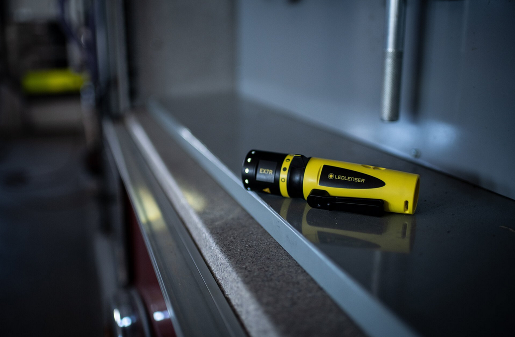 LEDLENSER Ex-Taschenlampe EX7R | wiederaufladbar