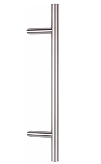 Hermat Edelstahl Haustürbeschlag | 1500 mm komplett