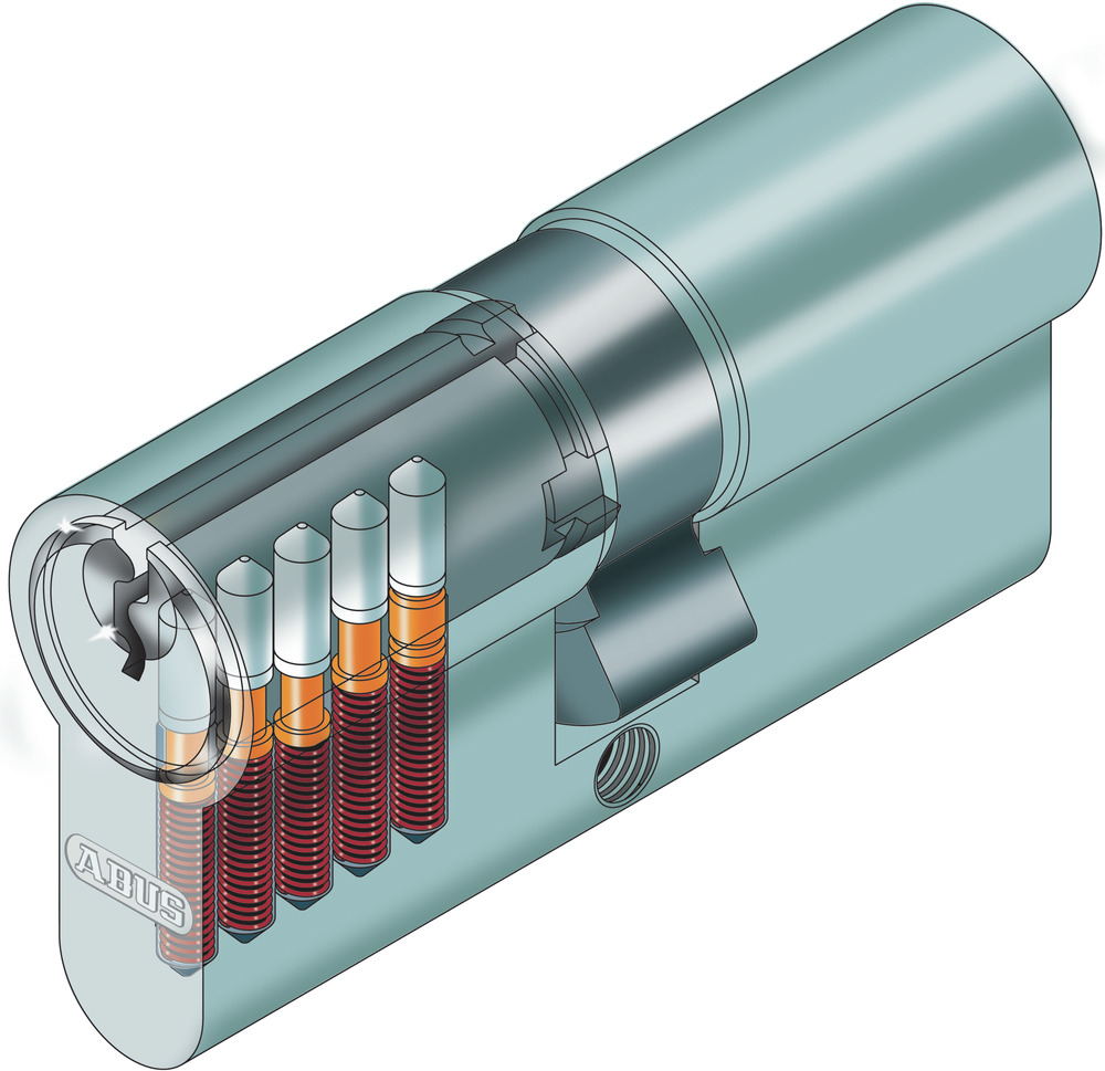 Profilzylinder C73 K Länge 28-36mm mit NUG