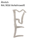 1 m Primo Flügelfalzdichtung ACF-5000-H | Falzhöhe 12 mm | Nutbreite 5 mm