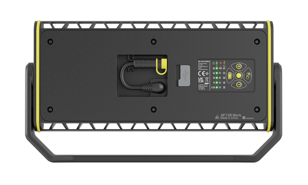 LEDLENSER Arbeitsleuchte AF12R Work mit Zubehör im Koffer | wiederaufladbar
