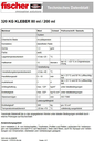 FISCHER 320 Kilo Montagekleber | 200ml