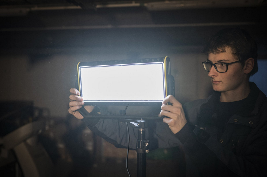 LEDLENSER Baustrahler AF12C Work mit Zubehör im Koffer | wiederaufladbar