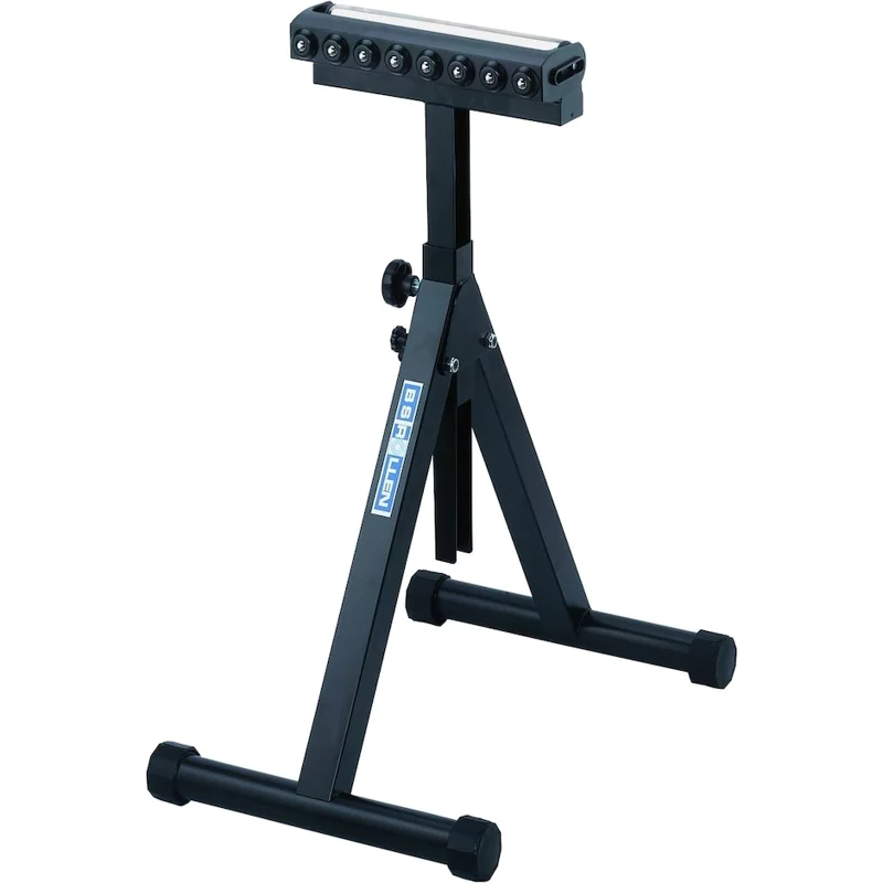 Materialständer mit Tragrolle/Kugelleiste