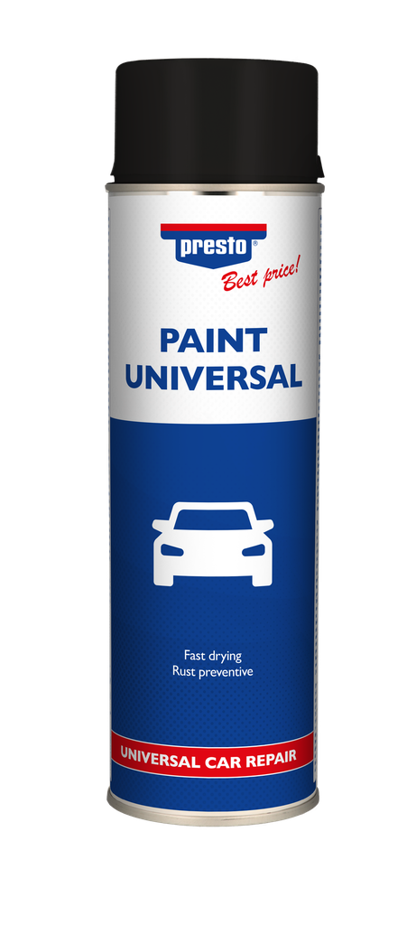 Presto Universal Spray | Schwarz matt | 500 ml