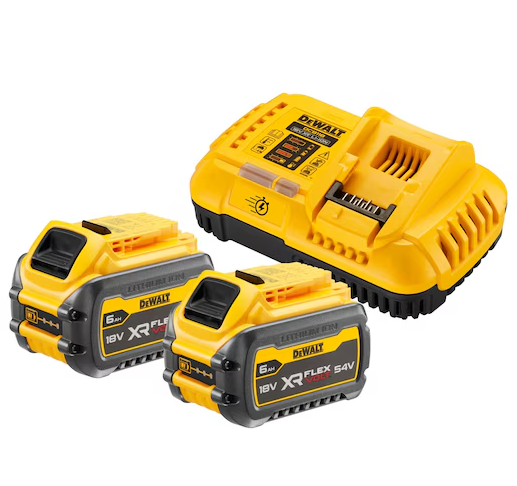 DeWalt Akku Starter-Set | 2x Akku, 1x Ladegerät | DCB118T2-QW