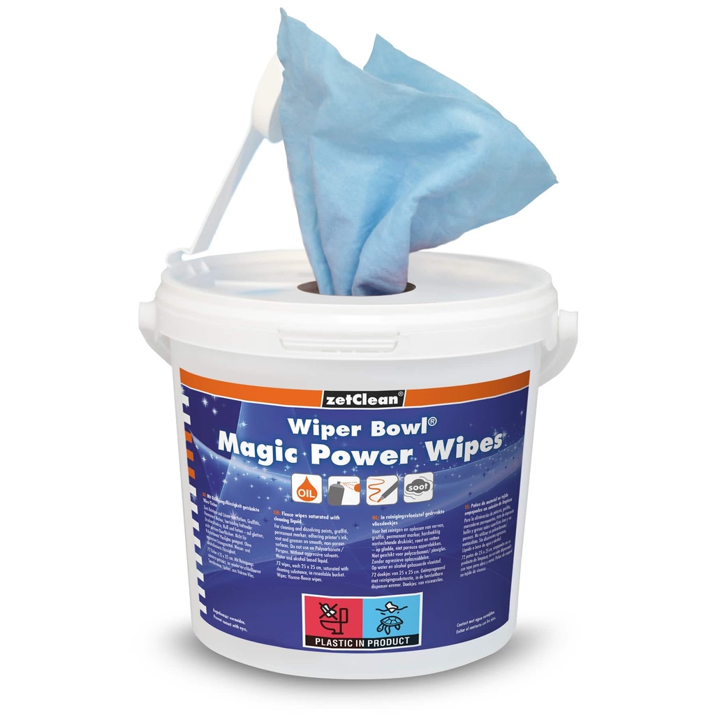 ZVG Reinigungstücher "Wiper Bowl" Magic Power Wipes