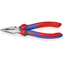 KNIPEX Spitz-Kombizange poliert, 2K-Griffe, 0822 185mm