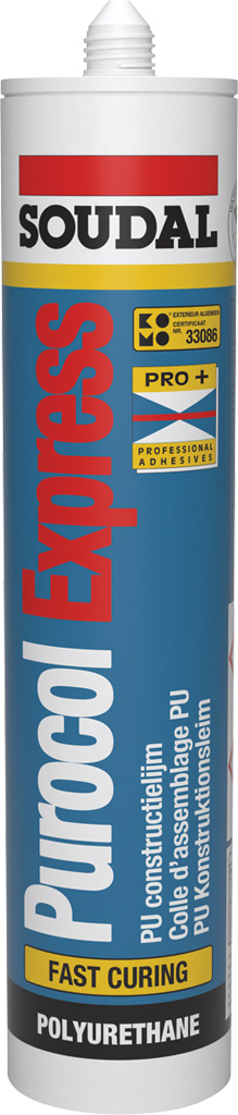 Soudal Purocol Express D4 310 ml Baukleber