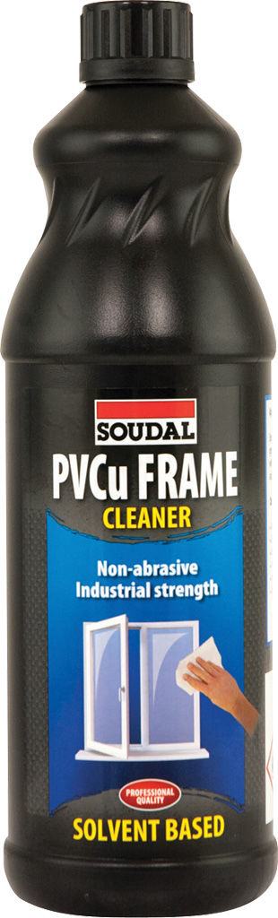 Soudal PVCu Frame Cleaner Solvent B. 1 l Reiniger